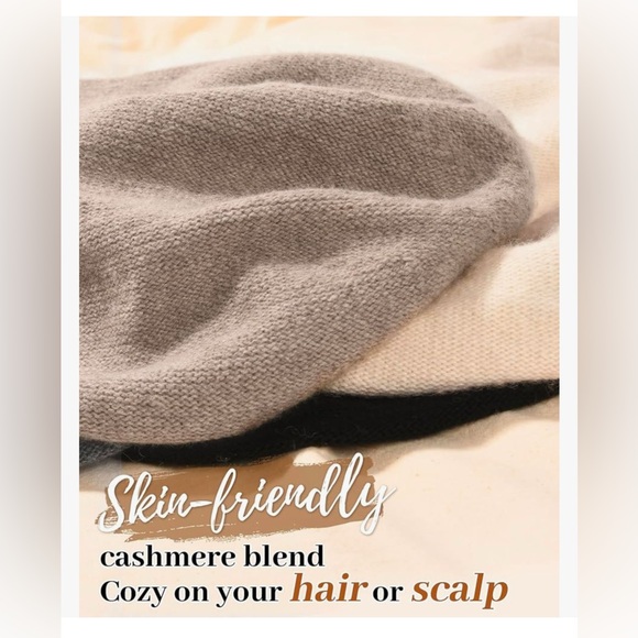 New FURTALK Cashmere Slouchy Beanies Winter Hats Soft Warm Beanie Wool Knitting - Picture 6 of 6